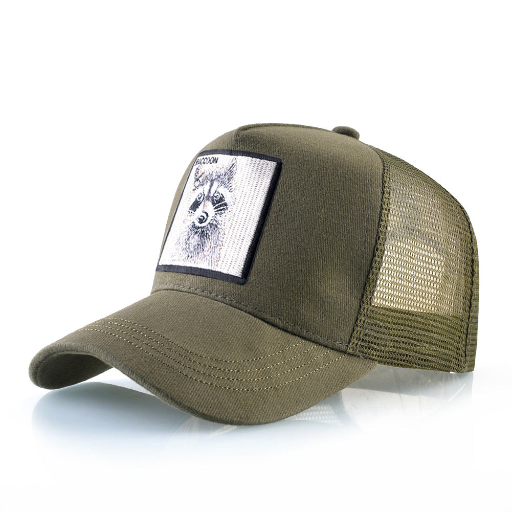 Nylon embroidered animal Baseball cap MYA-DSM013