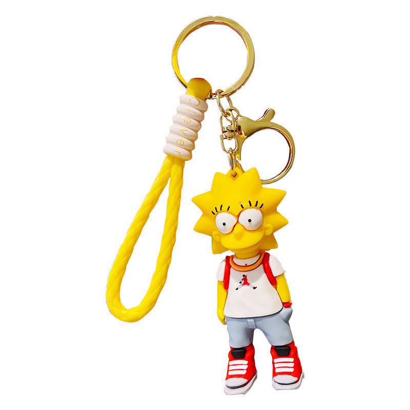 Keychain PVC Cute Cartoon Doll Pendant Minimo de compra 2 (M) LeZ031