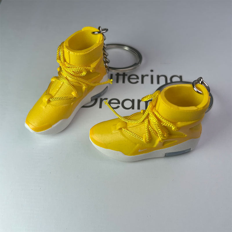 PVC gradient 3D high top shoe keychain MIC-MiaoY085