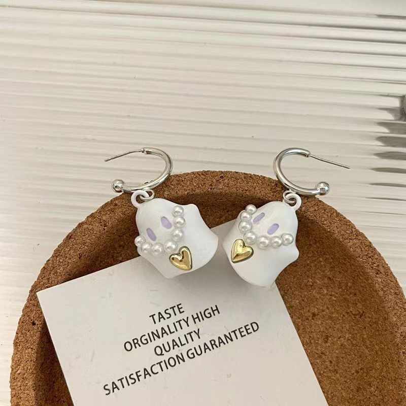 Alloy Cute Ghost Earrings MYA-SanY001