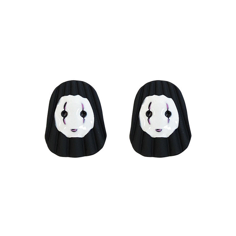 Alloy Faceless Men's Earrings MIC-TTSP005