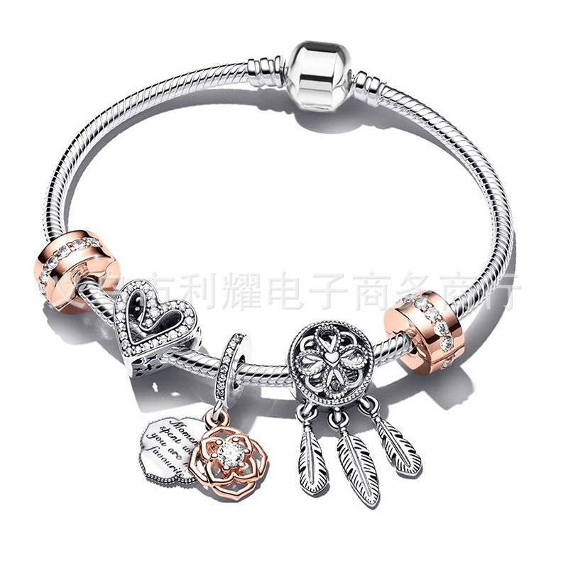 Alloy DIY Pandora Cartoon Bracelet MYA-LiY019