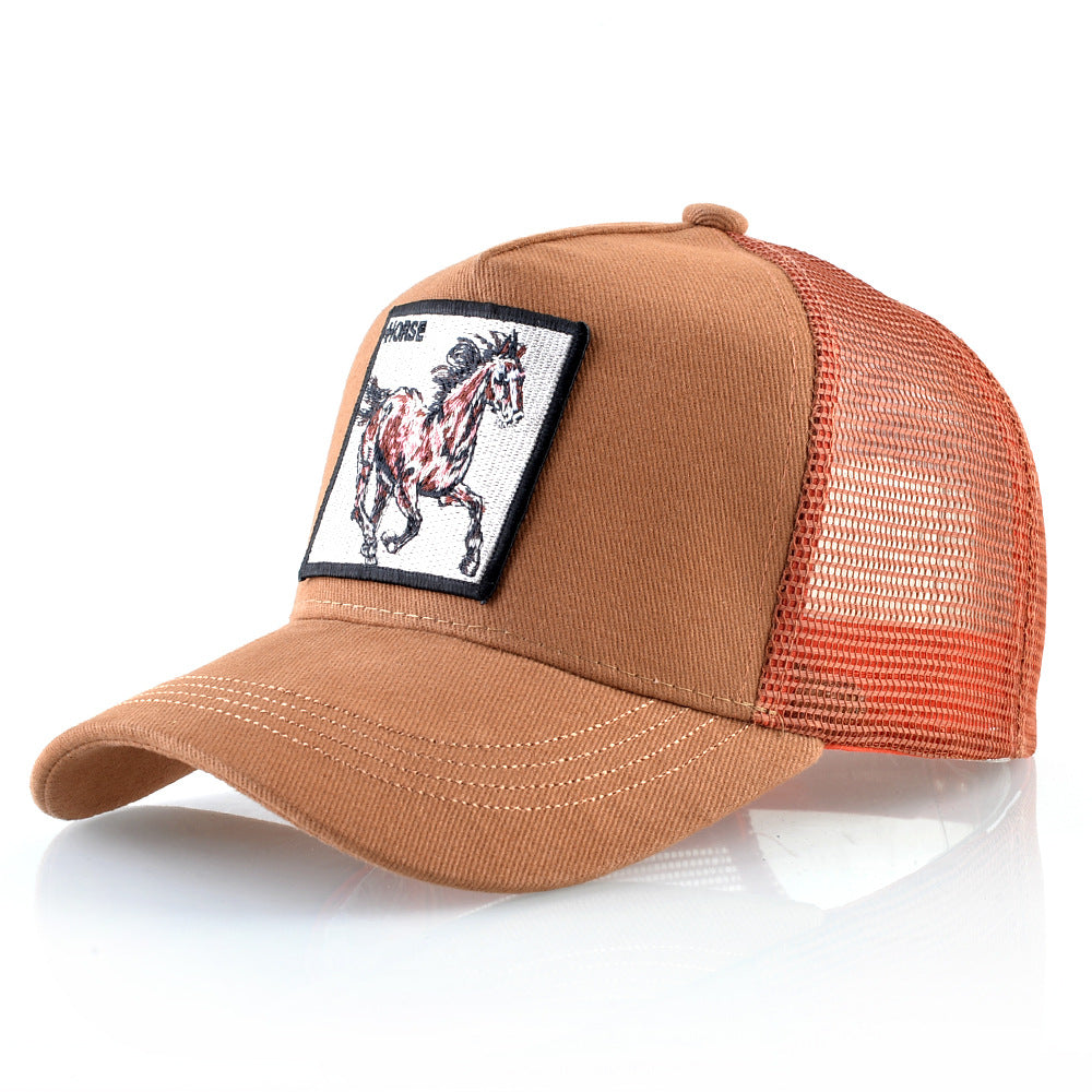 Nylon embroidered animal Baseball cap MYA-DSM018