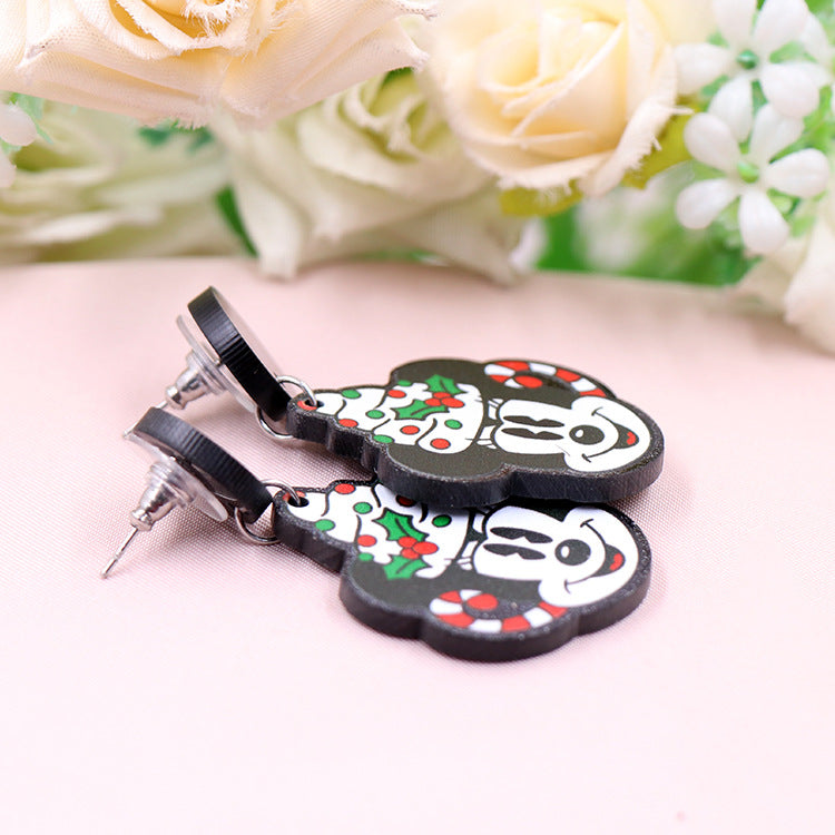 Acrylic Candy Lantern Cream Earrings (Minimo de compra 5) MIC-XiaoY058