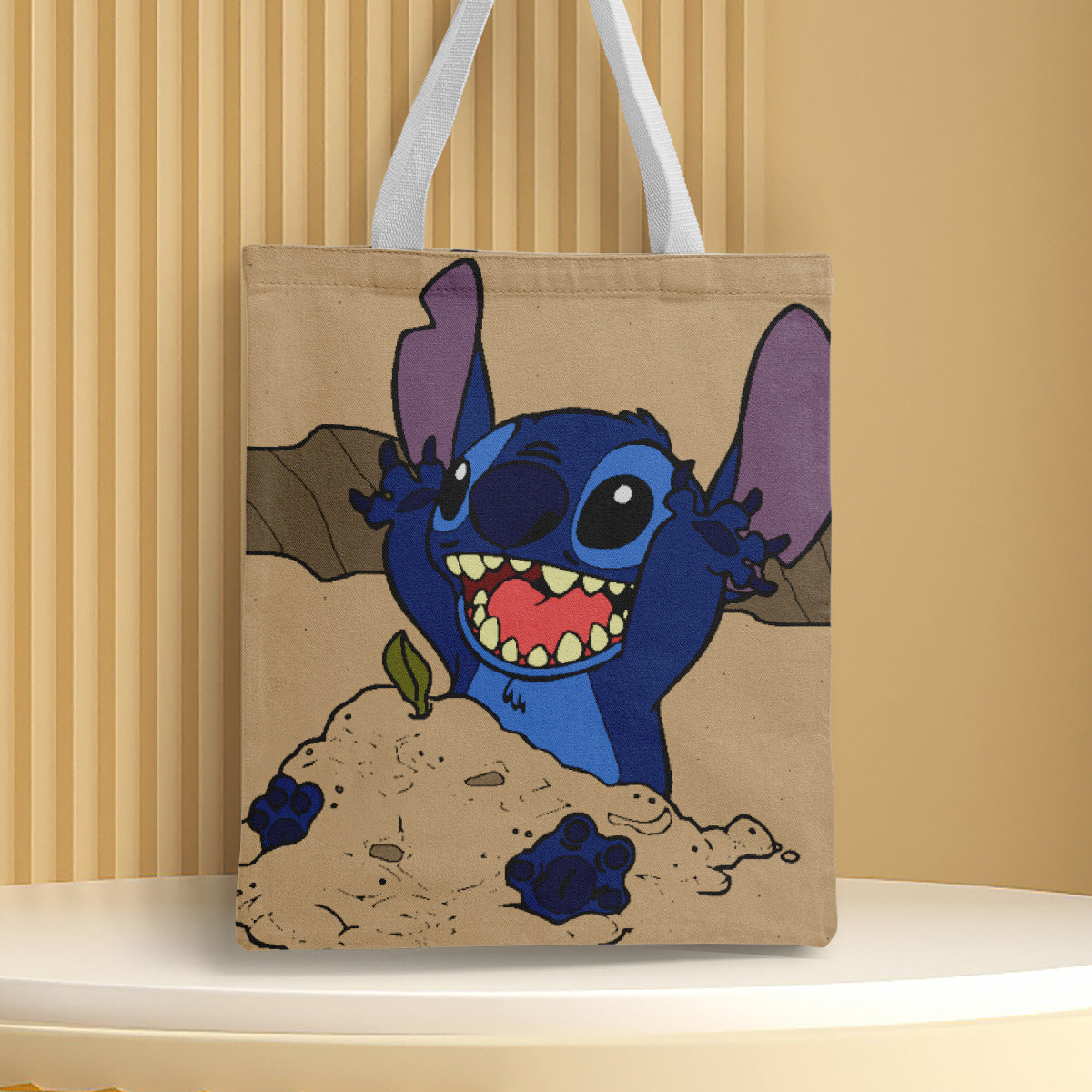 Polyester cartoon printed canvas bag (Minimo de Compra 2) MYA-QB001