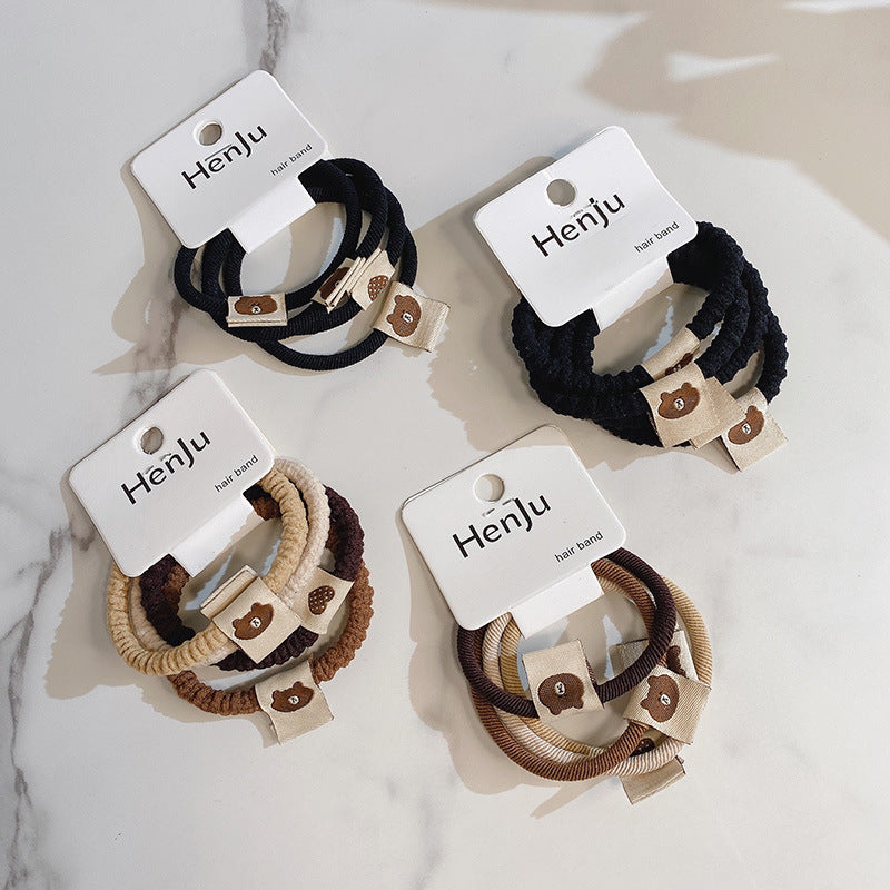 Bear hair ring Minimum order quantity ≥ 2  MIC-YJL001