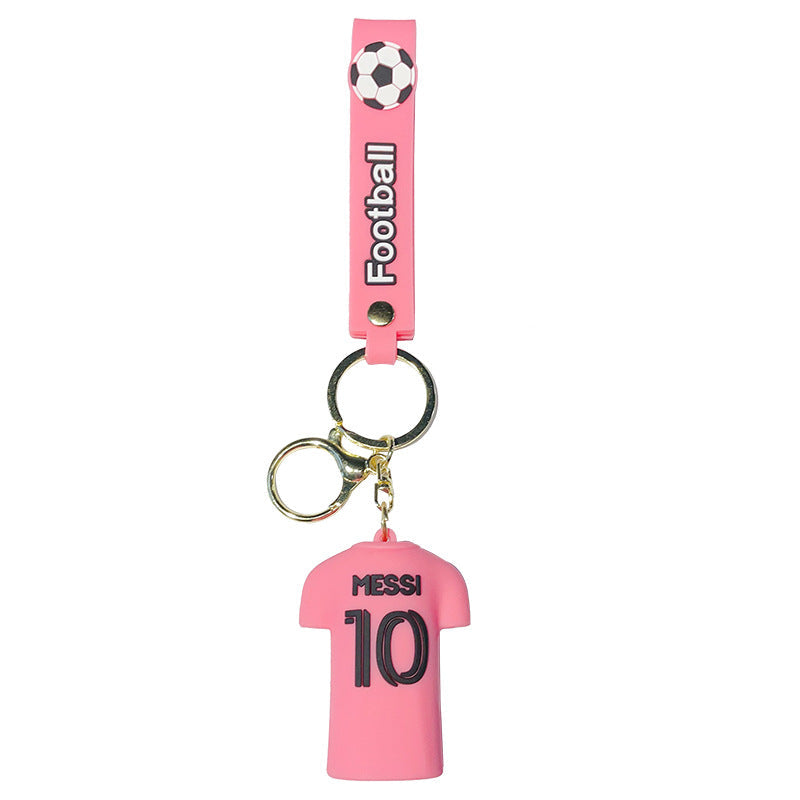 Cartoon Jersey PVC Doll Keychain JG029