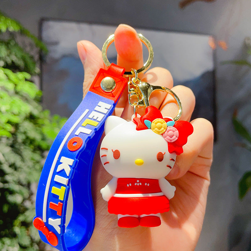 PVC cartoon cute flower season keychain MIC-JinG051