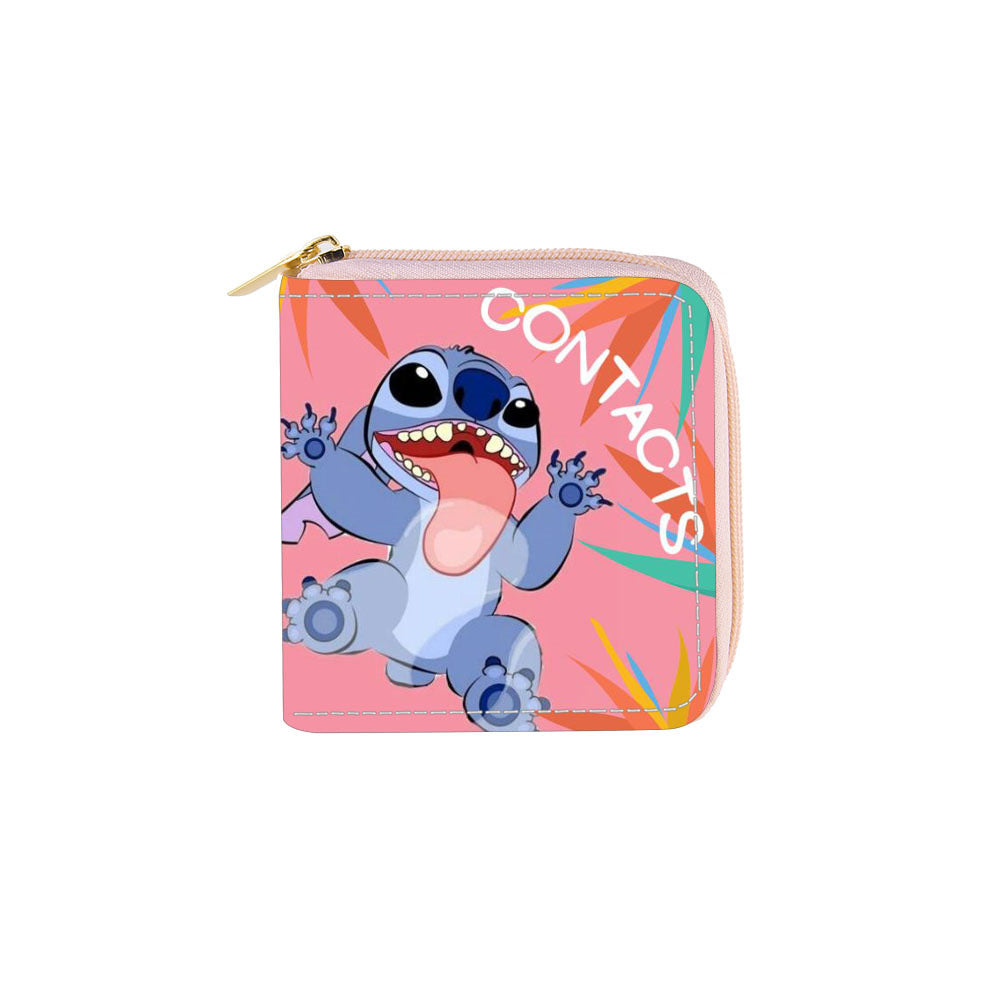 PU short cartoon zipper wallet (Minimo de compra 3) MYA-Dengx010