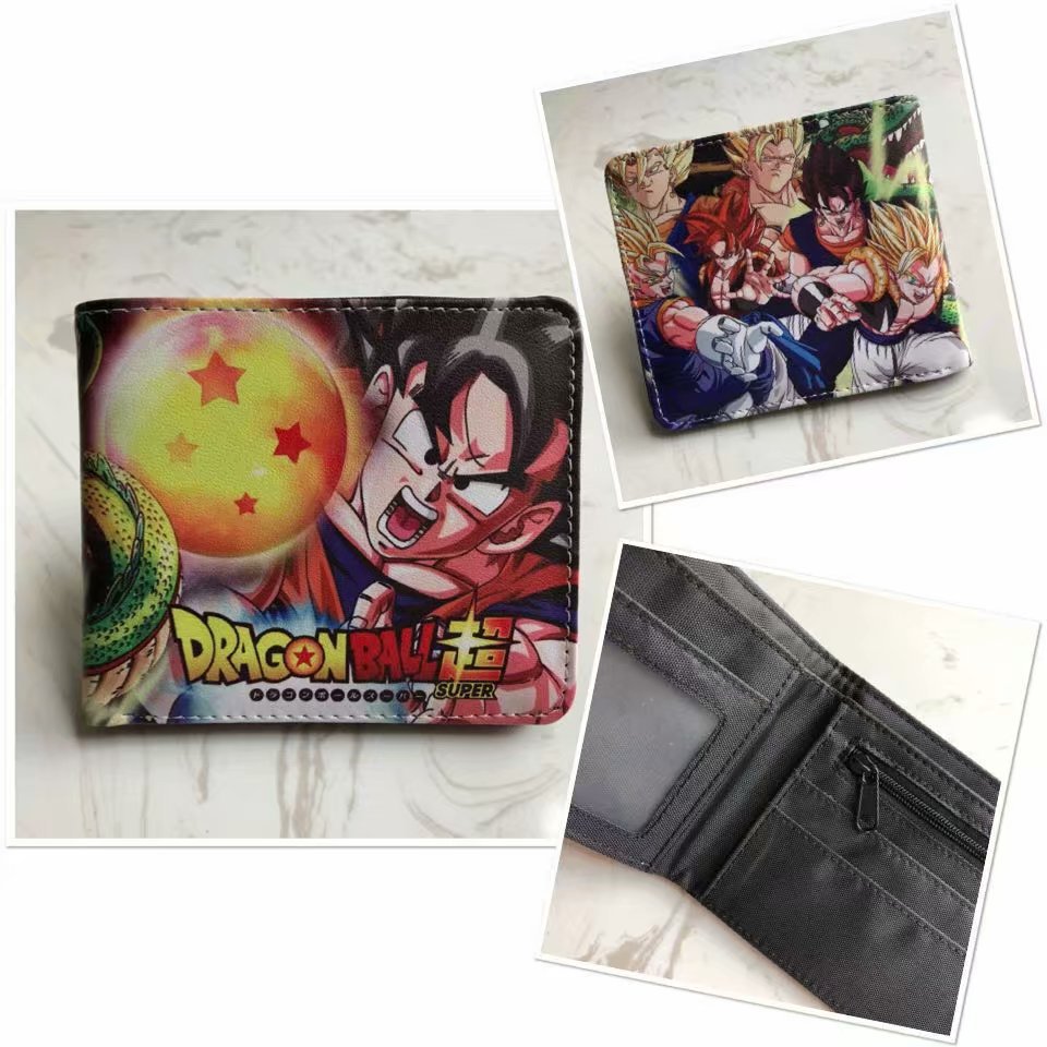 PU Seven Dragon Ball Short Wallet MIC-HaoJ010