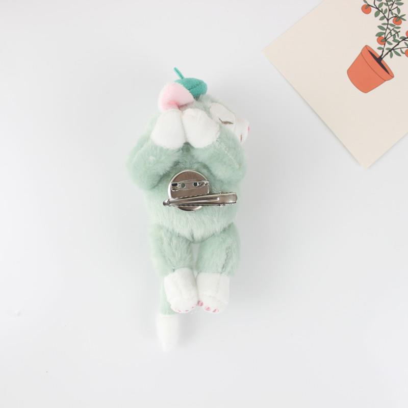 Plush cartoon cute brooch MIC-LiaoW002