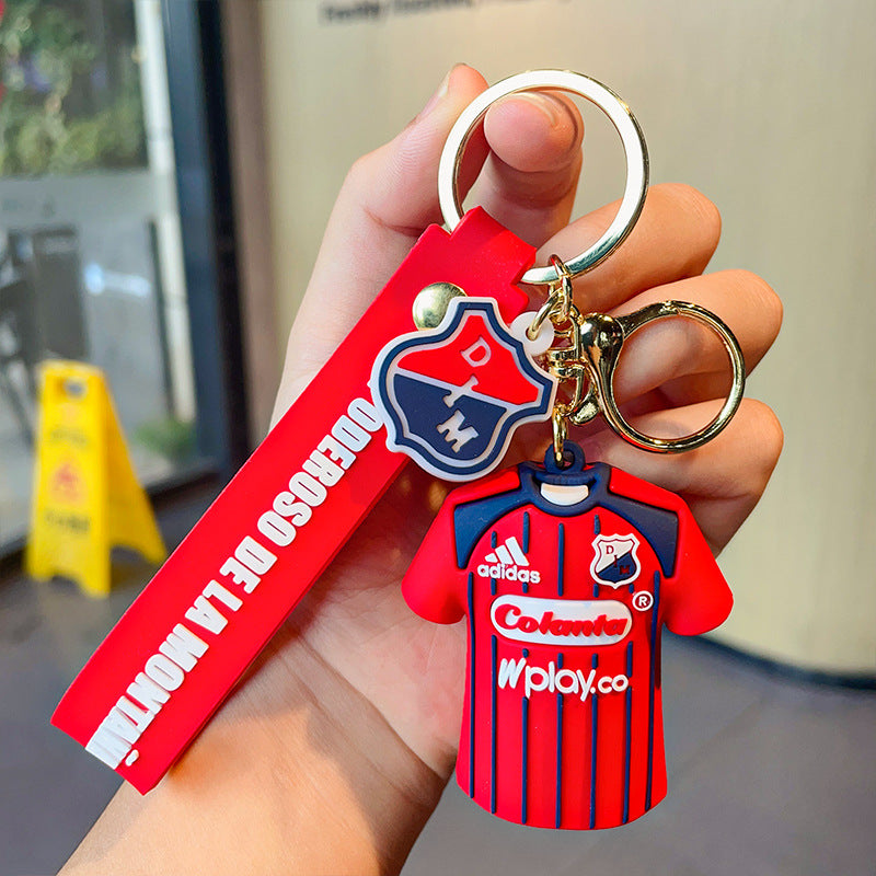 Silicone World Cup Jersey Keychain MIC-KC-LeZi008