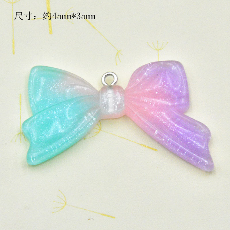 Resin gradient five pointed star accessories MYA-HuiX001