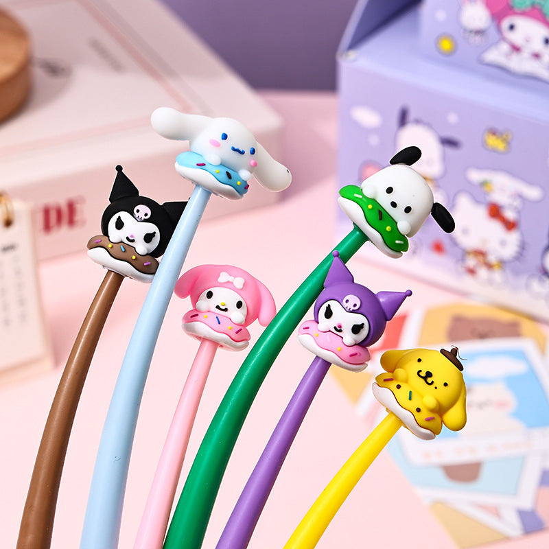 Plastic lovely animation neutral pen 48PCS MIC-YJN003