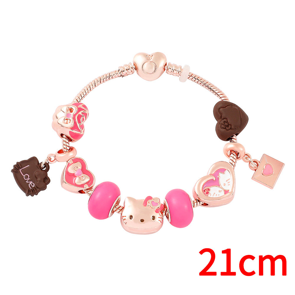 Alloy Panjiadora Cartoon Bracelet (Minimo de Compra 2) MIC-FeiM015