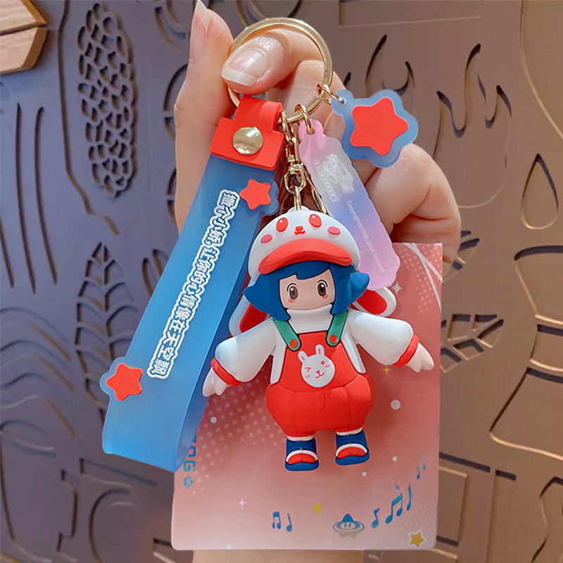 PVC cartoon genuine cute keychain MYA-ZhongC008