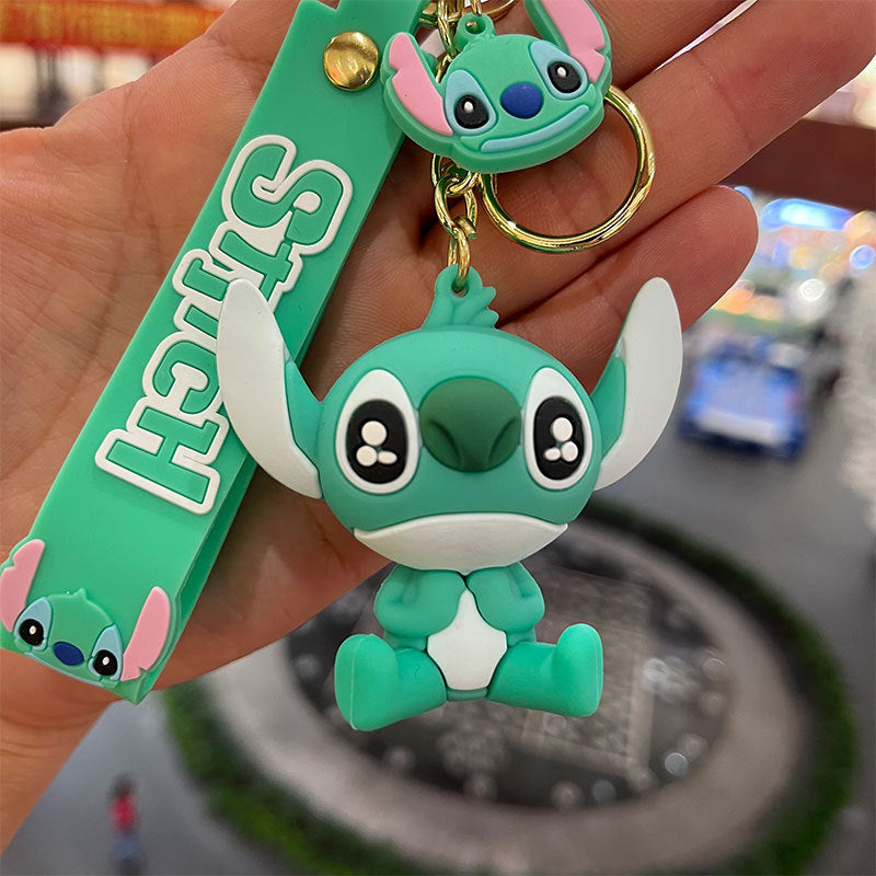 PVC cute animation keychain MIC-MIAOY030