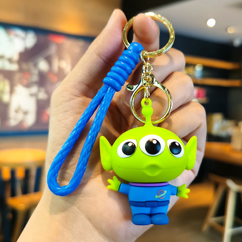 keychain PVC Trendy Cartoon (F) MIC-JiaX003