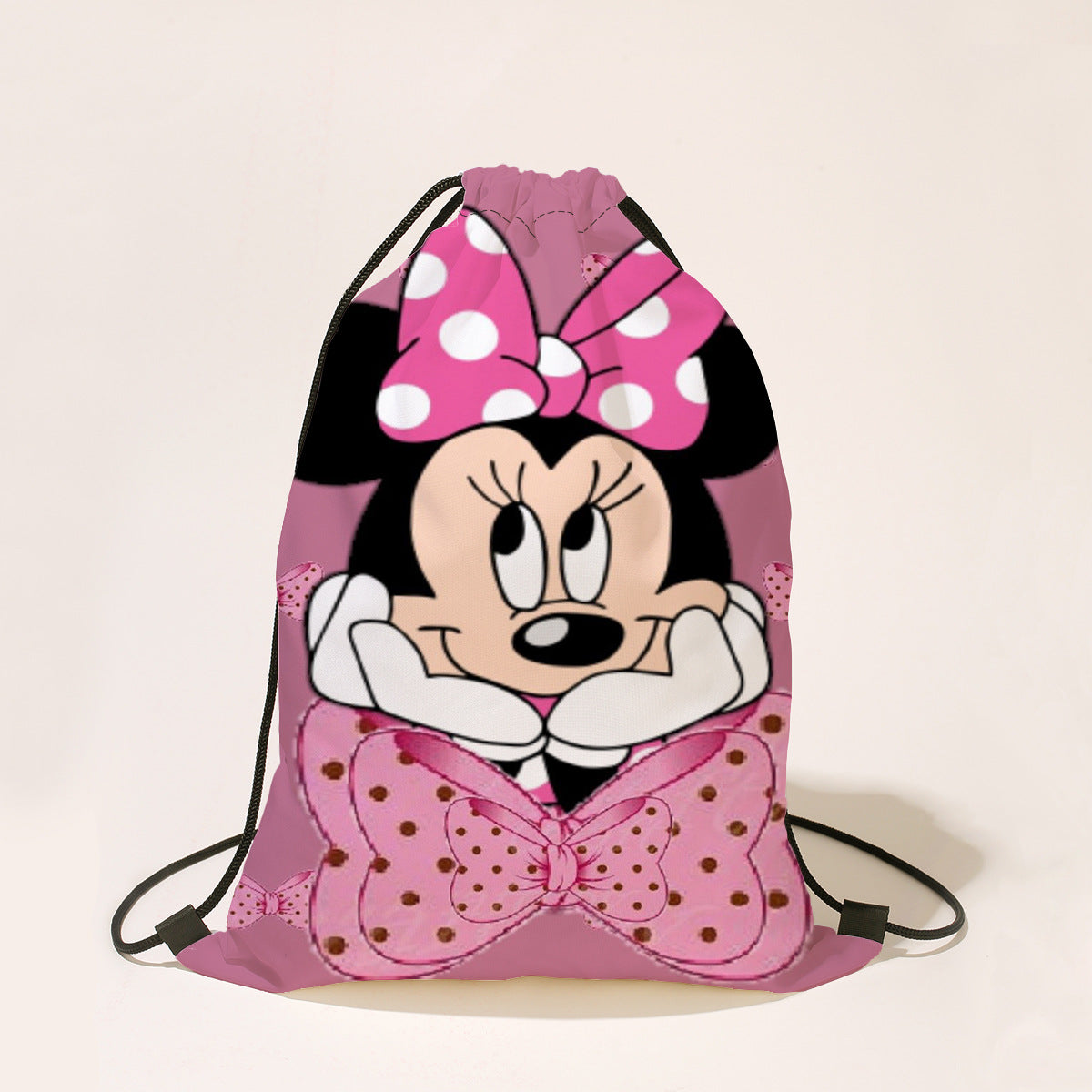 Polyester Cartoon drawstring backpack (Minimo de Compra 2) MYA-QB005