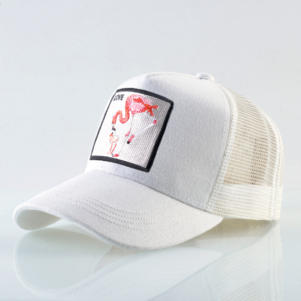 Nylon animal embroidery Baseball cap MYA-DSM004