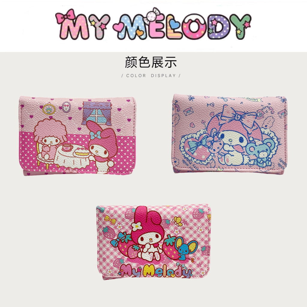 PU short cute cartoon wallet (Minimo de compra 10) MYA-NuoS006