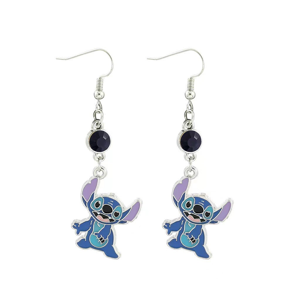 Alloy cartoon anime earrings (Minimo de compra 2) MIC-MingX010