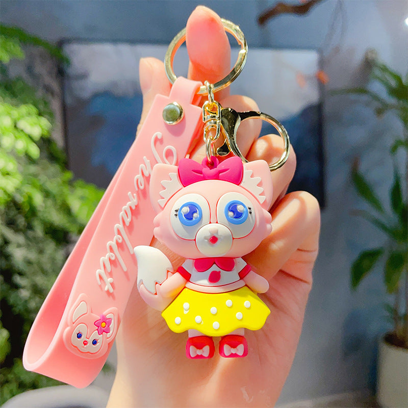 PVC New Cartoon Cute Keychain MYA-JinG036