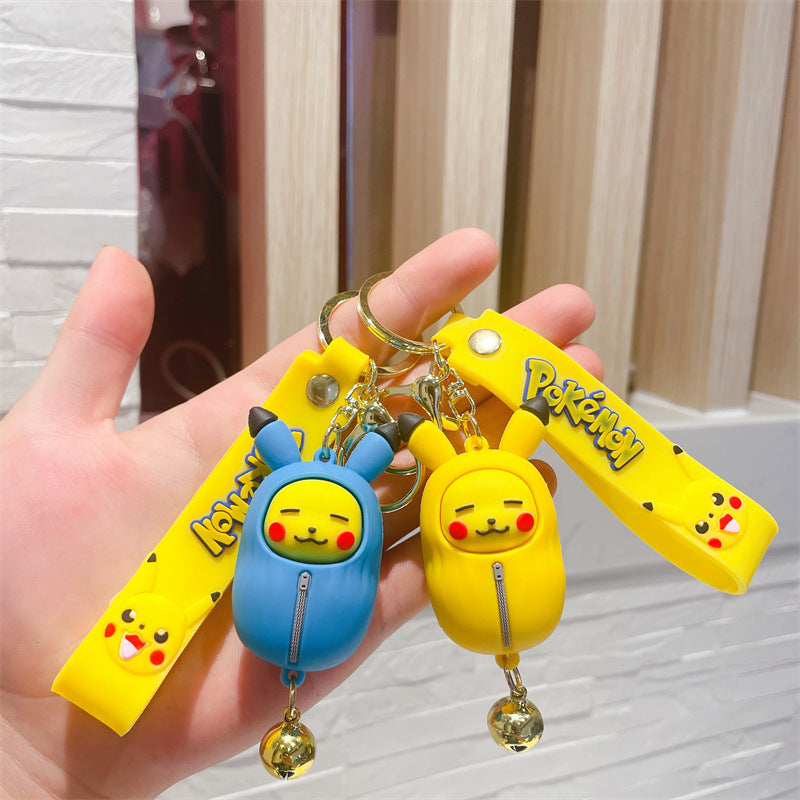 resin lovely sleep keychain MIC-HongY004