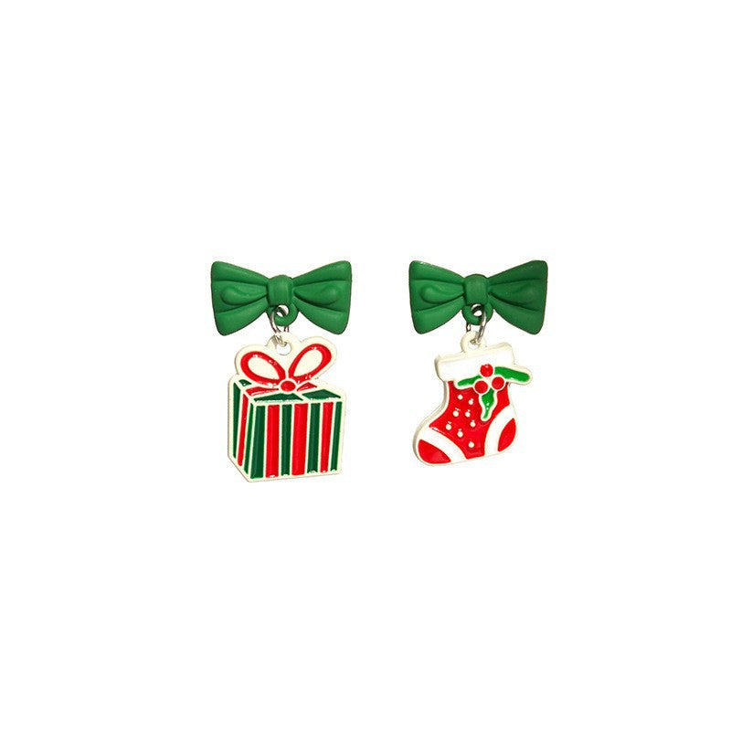 Alloy New Christmas Series Earrings (Minimo de Compra 3)  MIC-AiY005