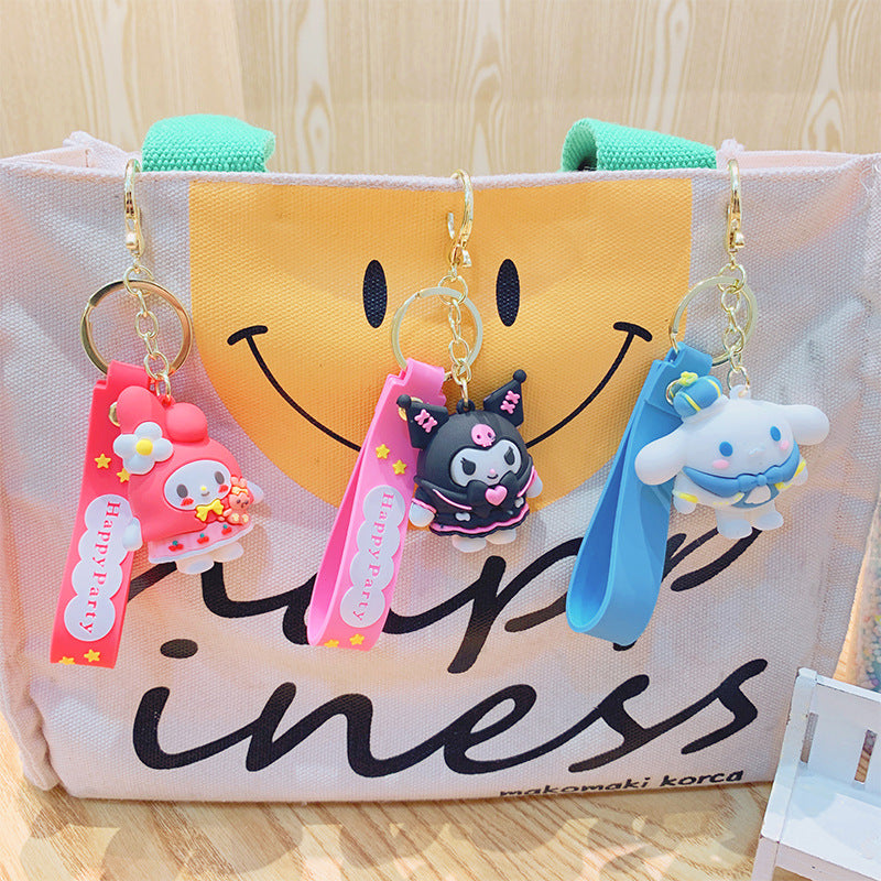 PVC cartoon cute pet cute keychain MIC-YiD045