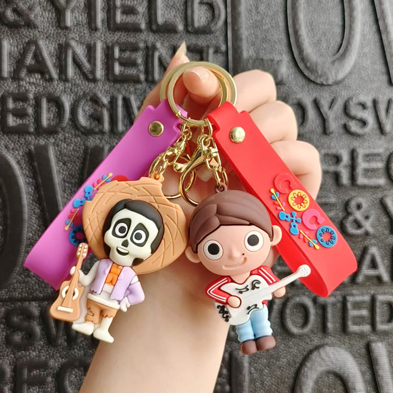 Keychains PVC Hardware Cute Cartoon (M) MIC-FeiRun111