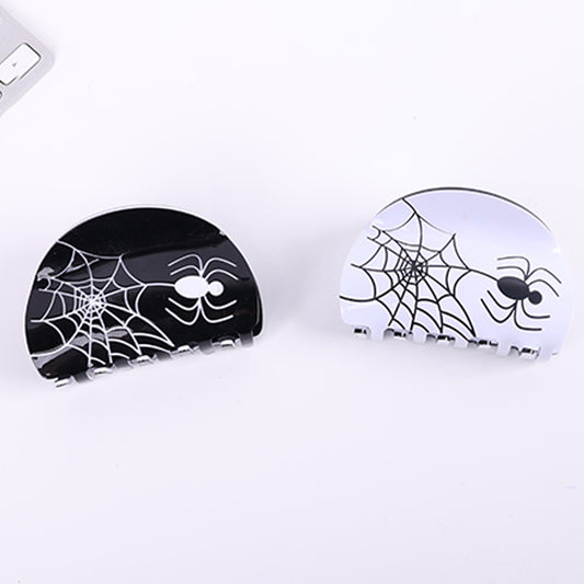 Plastic Halloween retro spider hair clip (Minimo de Compra 2) MIC-SanE001