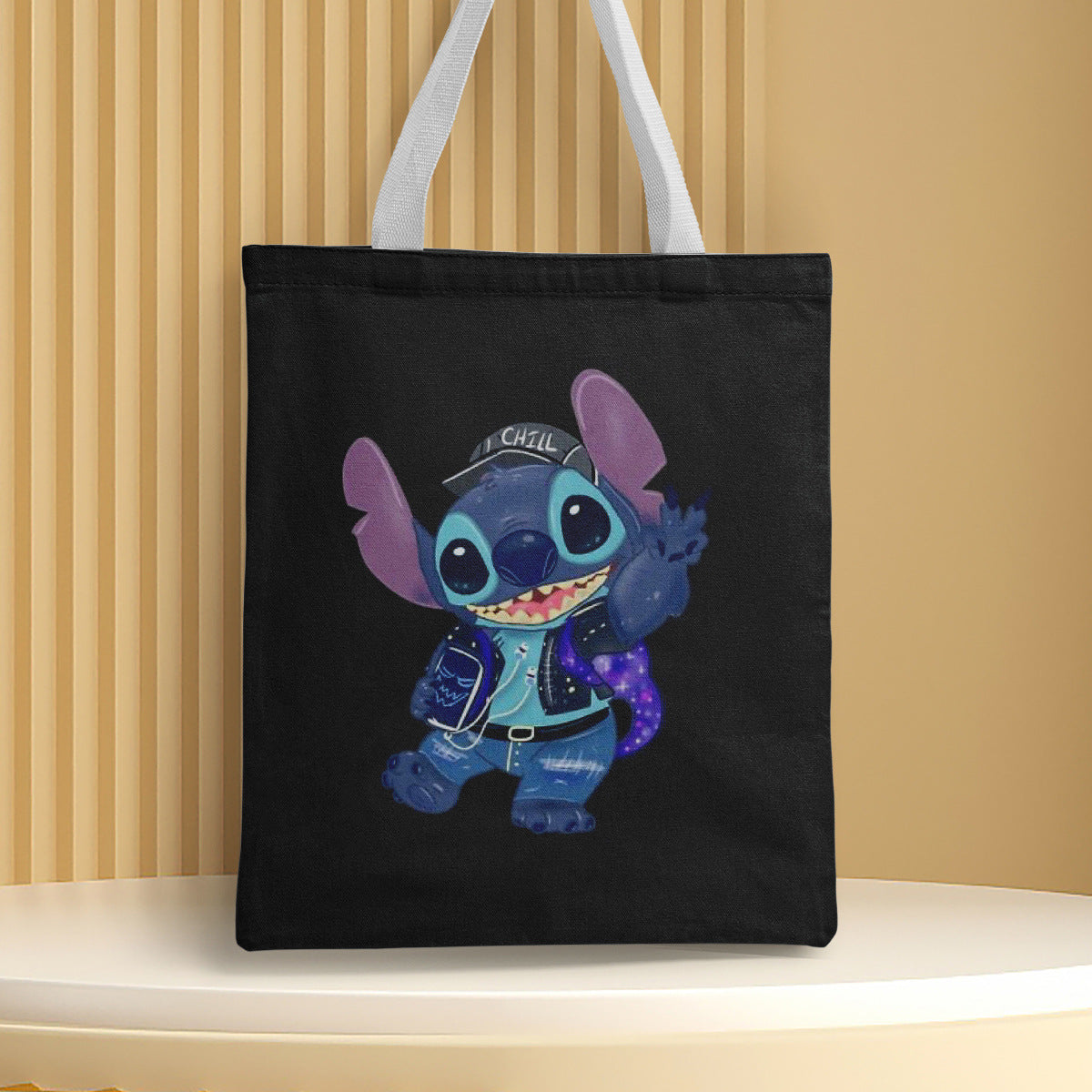 Polyester cartoon printed canvas bag (Minimo de Compra 2) MYA-QB001