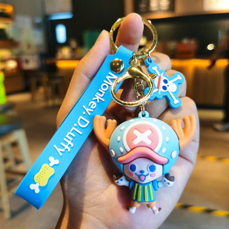 Keychains Hardware PVC One Piece Cartoon(M) MIC-YMeng013