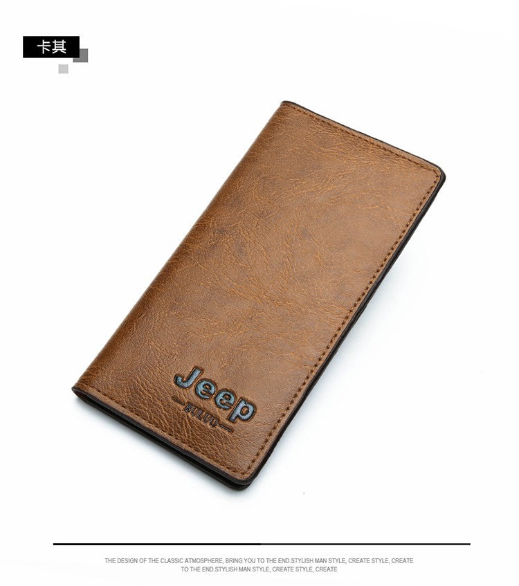 Long vintage man wallet MIC-BingS001