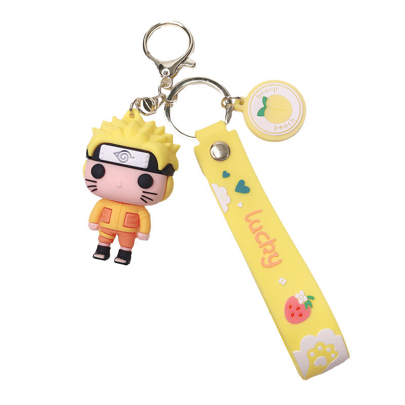 Cartoon Doll PVC Silicone Alloy Keychain (F) FeiRun031