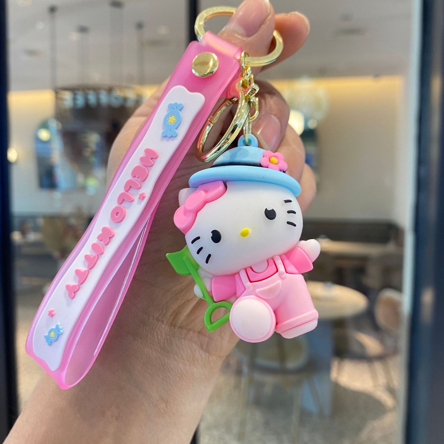 PVC cartoon cute keychain MIC-PengY059