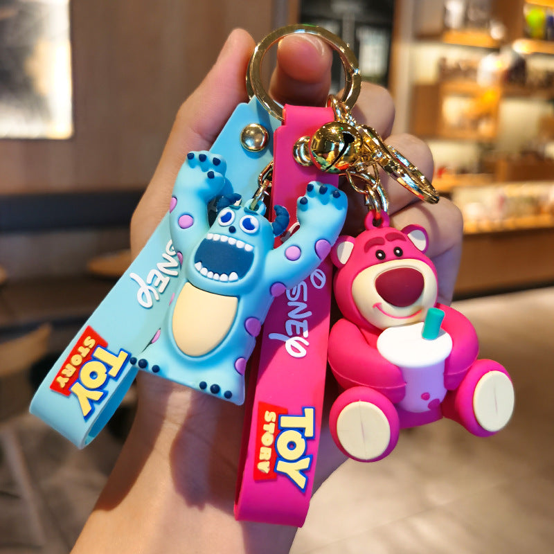 Keychain Silicone Cute Cartoon Doll Pendant (M) MIC-YMeng016