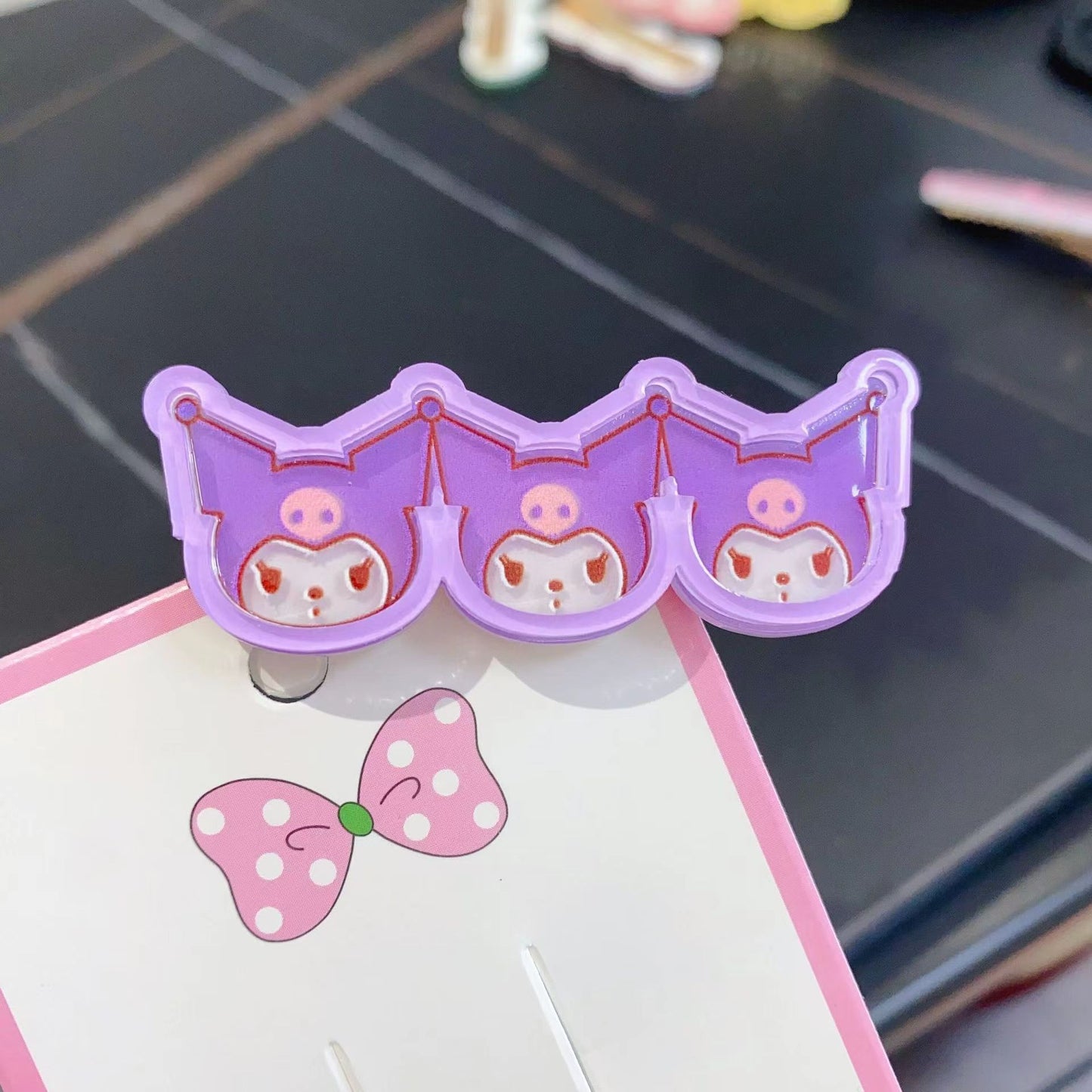 Plastic cartoon cute hair clip (Minimo de Compra 2)  MIC-YingZ004