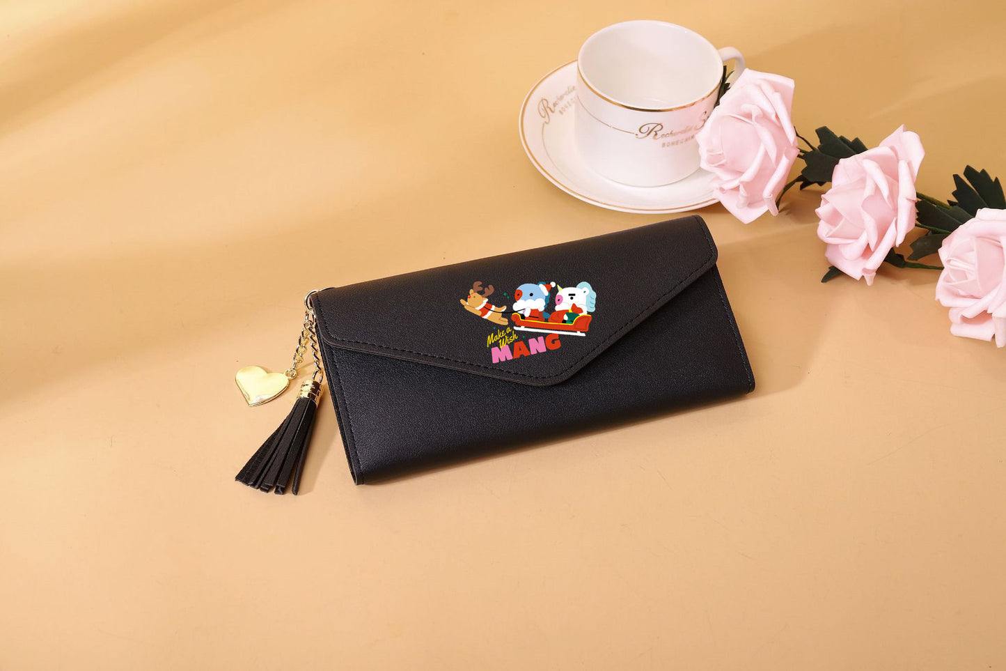 PU cartoon Christmas series wallet MIC-XingY011