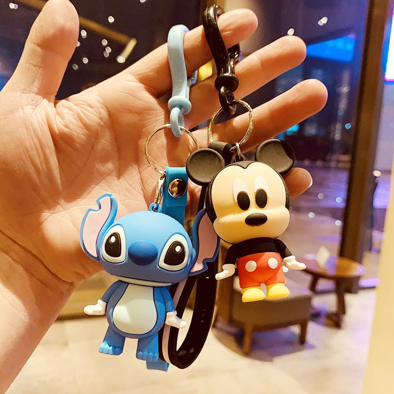 keychain Cute silicone doll pendant doll keychainMIC-JuJi001