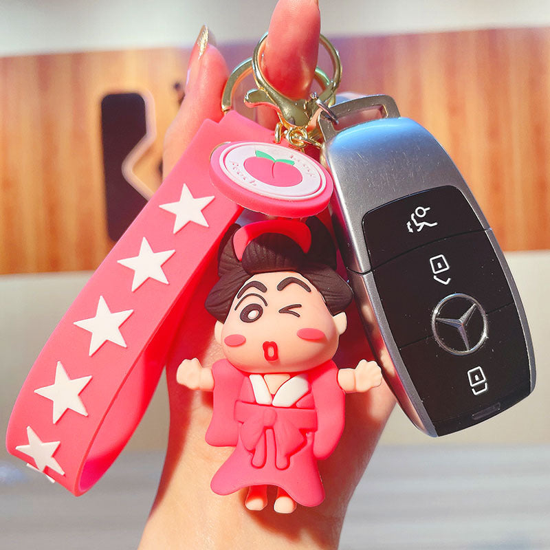 PVC cartoon doll keychain MIC-JinG020