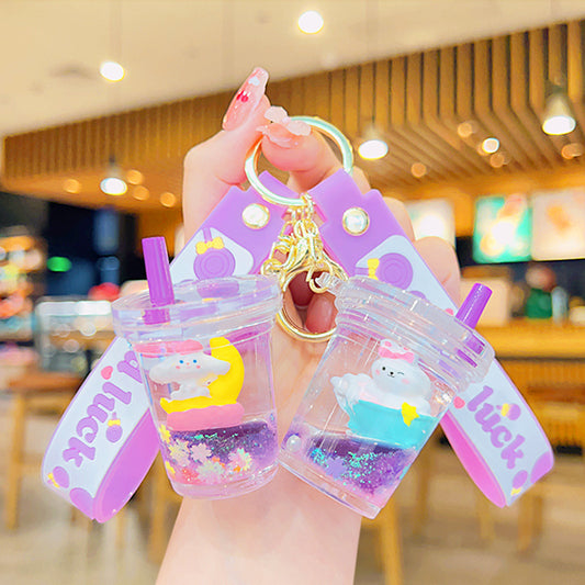 PVC cartoon cute pet cute keychain MYA-YiD048