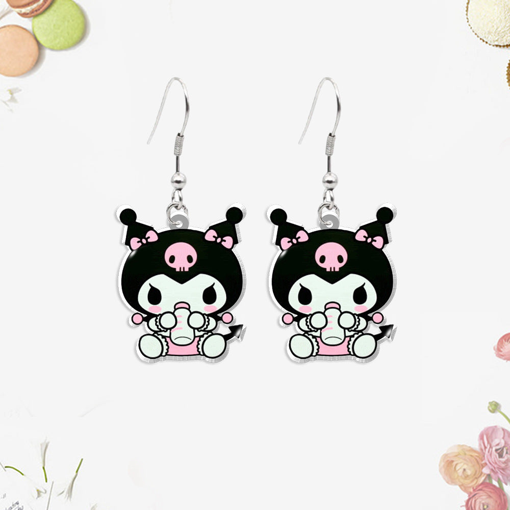 Alloy cartoon earrings (Minimo de compra 5) MIC-XiangL105