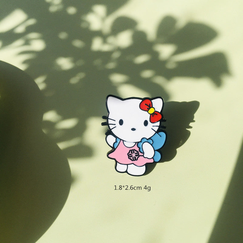 Alloy cute cat brooch (Minimo de Compra 2)  MIC-ChenR004