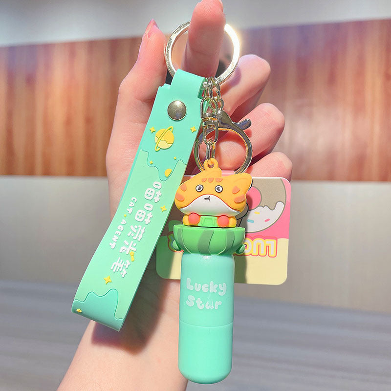 PVC Meow Fluorescent Pen Keychain MIC-JinG018