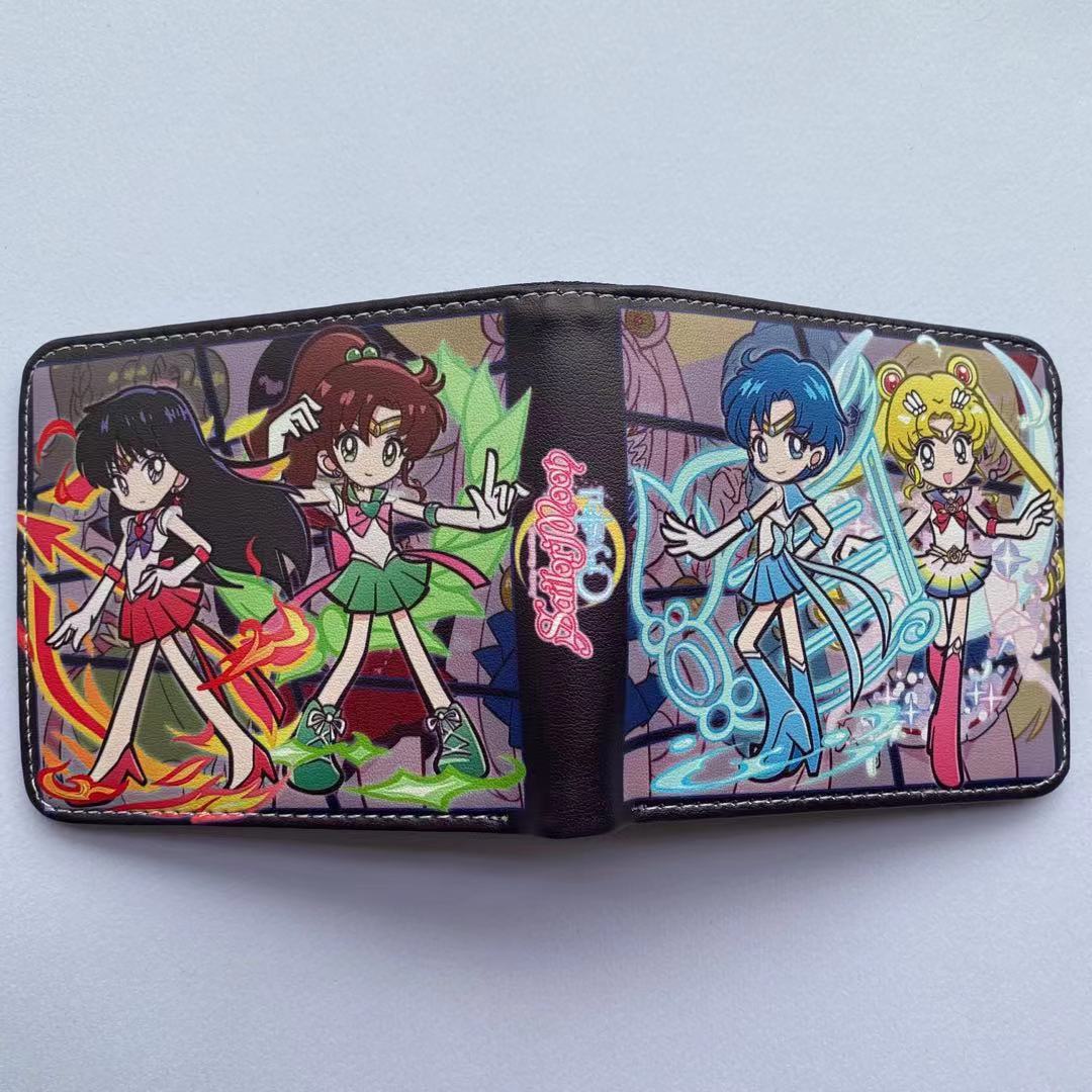 PU cartoon anime short zipper wallet MIC-ChangY008