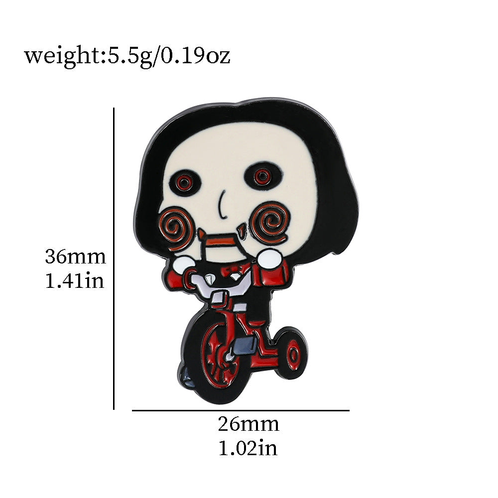 Alloy Halloween Astonishing Clown brooch (Minimo de Compra 2) MIC-ShengY058