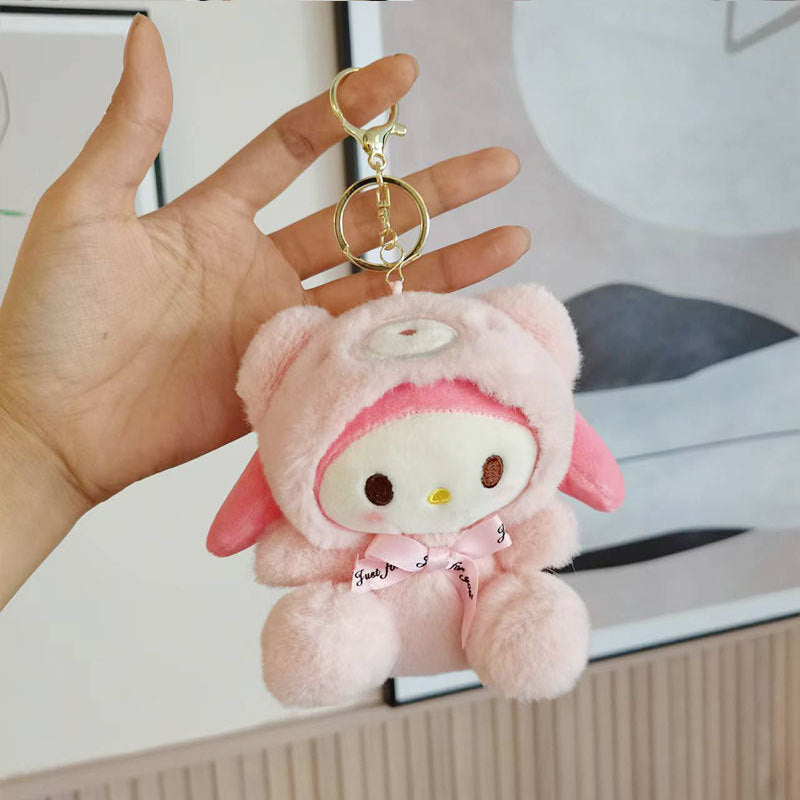 Plush cute cartoon keychain  (Minimo de compra 3) MYA-TuoY006