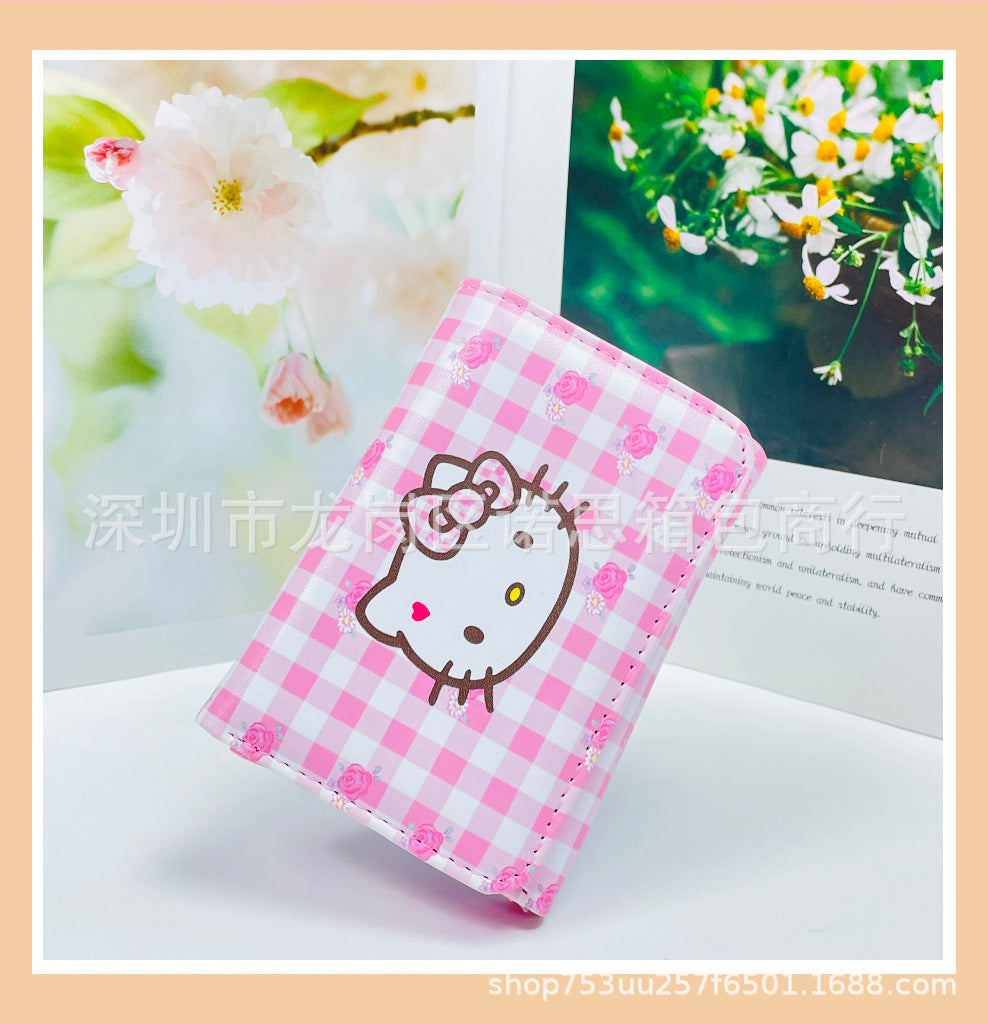 PU short cute cartoon wallet (Minimo de compra 10) MYA-NuoS010